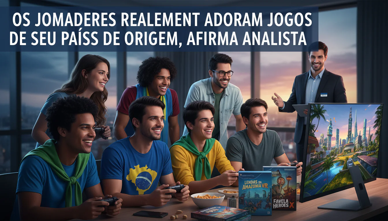Os jogadores realmente adoram jogos de seu país de origem, afirma analista
