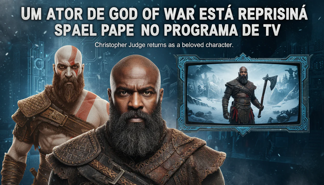 Um ator de God of War está reprisando seu papel no programa de TV