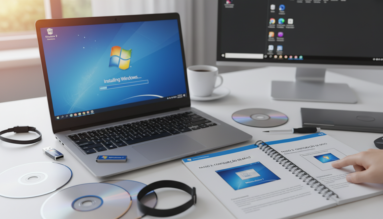 Windows 7: Guia Completo de Instalação Passo a Passo