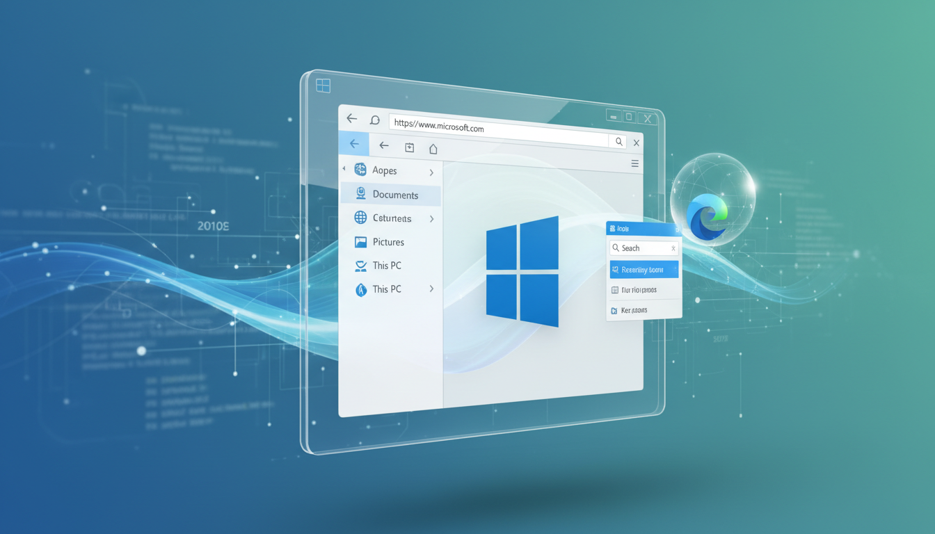 Windows como Navegador: Microsoft Integra Web no Explorador de Arquivos? Windows como Navegador: Microsoft Integra Web no Explorador de Arquivos?