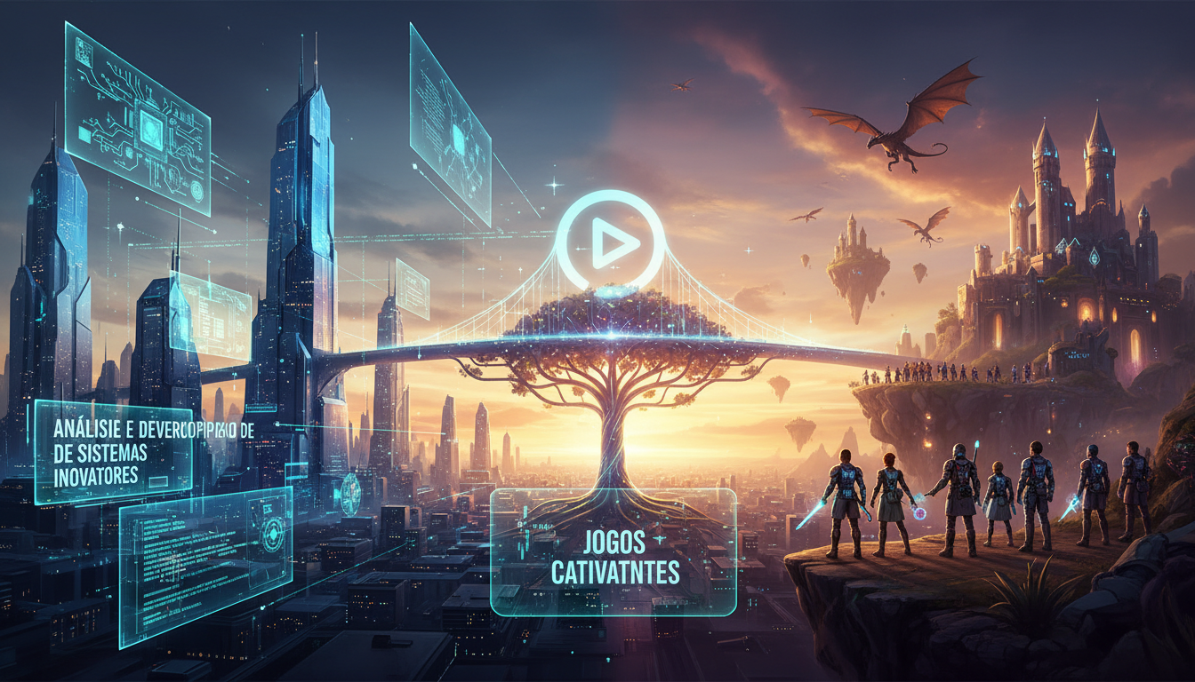 Análise e Desenvolvimento: Sistemas Inovadores e Jogos Cativantes