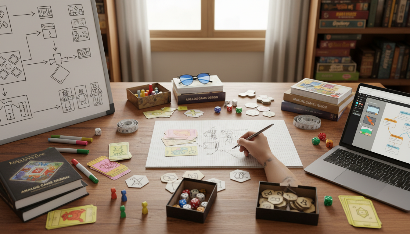 Desenvolvimento de Jogos Analógicos: Dicas, Ferramentas e Tendências