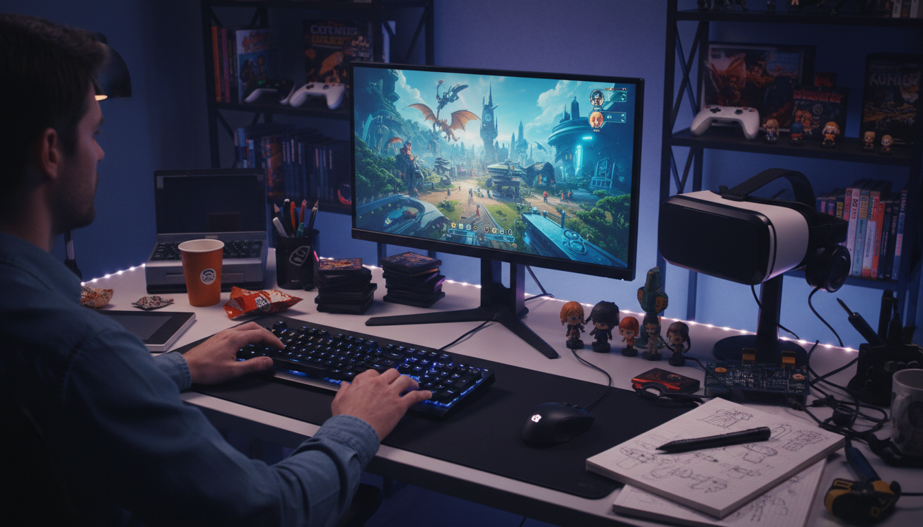 Desenvolvimento de Jogos: Guia Completo da Área e Como Começar