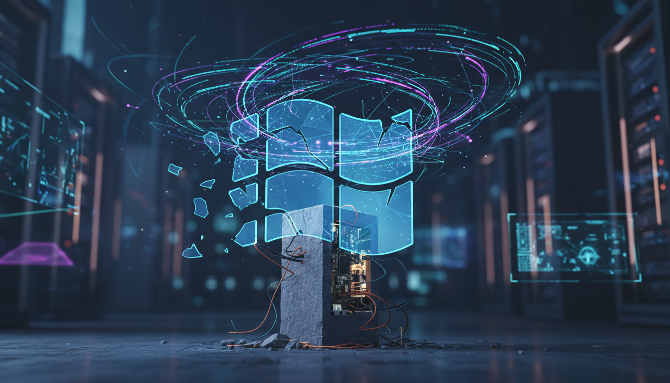 Windows Monolítico: Arquitetura Legada e Desafios Modernos Windows Monolítico: Arquitetura Legada e Desafios Modernos