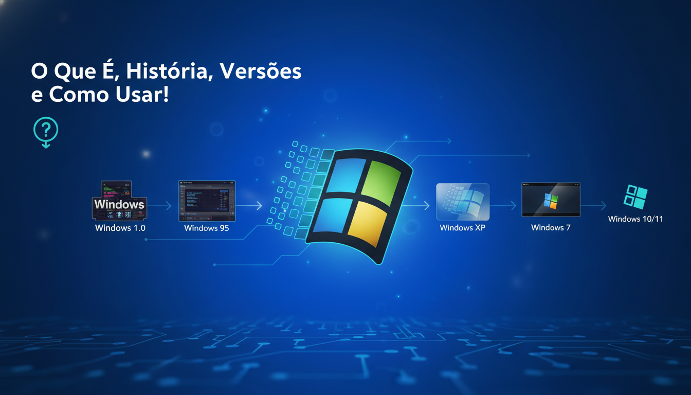 Windows: O Que É, História, Versões e Como Usar! Windows: O Que É, História, Versões e Como Usar!