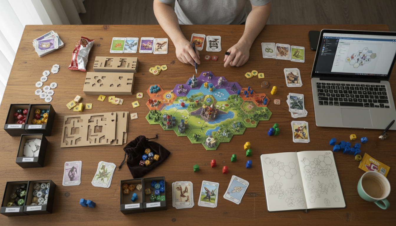 Crie Seu Jogo de Tabuleiro: Guia Completo e Dicas