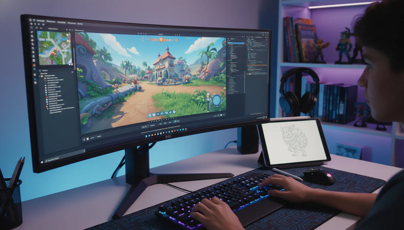 Curso de Desenvolvimento de Games: Aprenda a Criar Jogos! Curso de Desenvolvimento de Games: Aprenda a Criar Jogos!