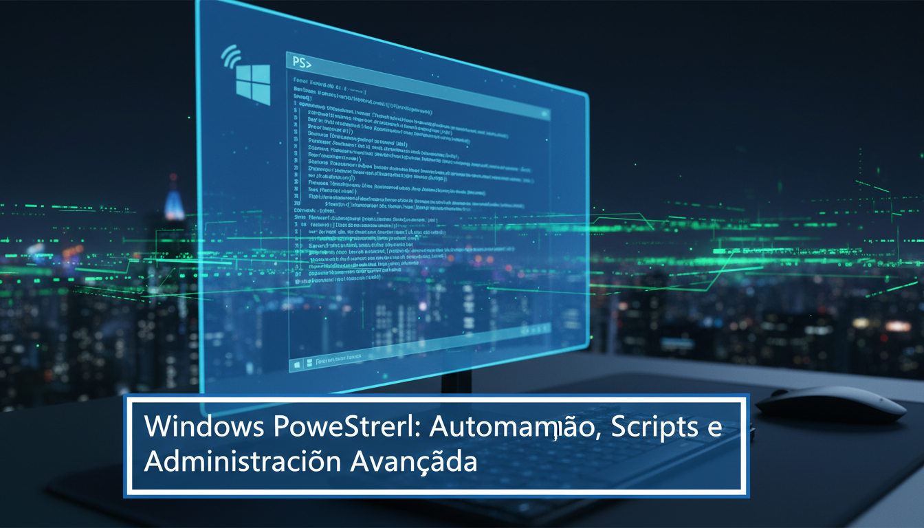 Windows PowerShell: Automação, Scripts e Administração Avançada Windows PowerShell: Automação, Scripts e Administração Avançada