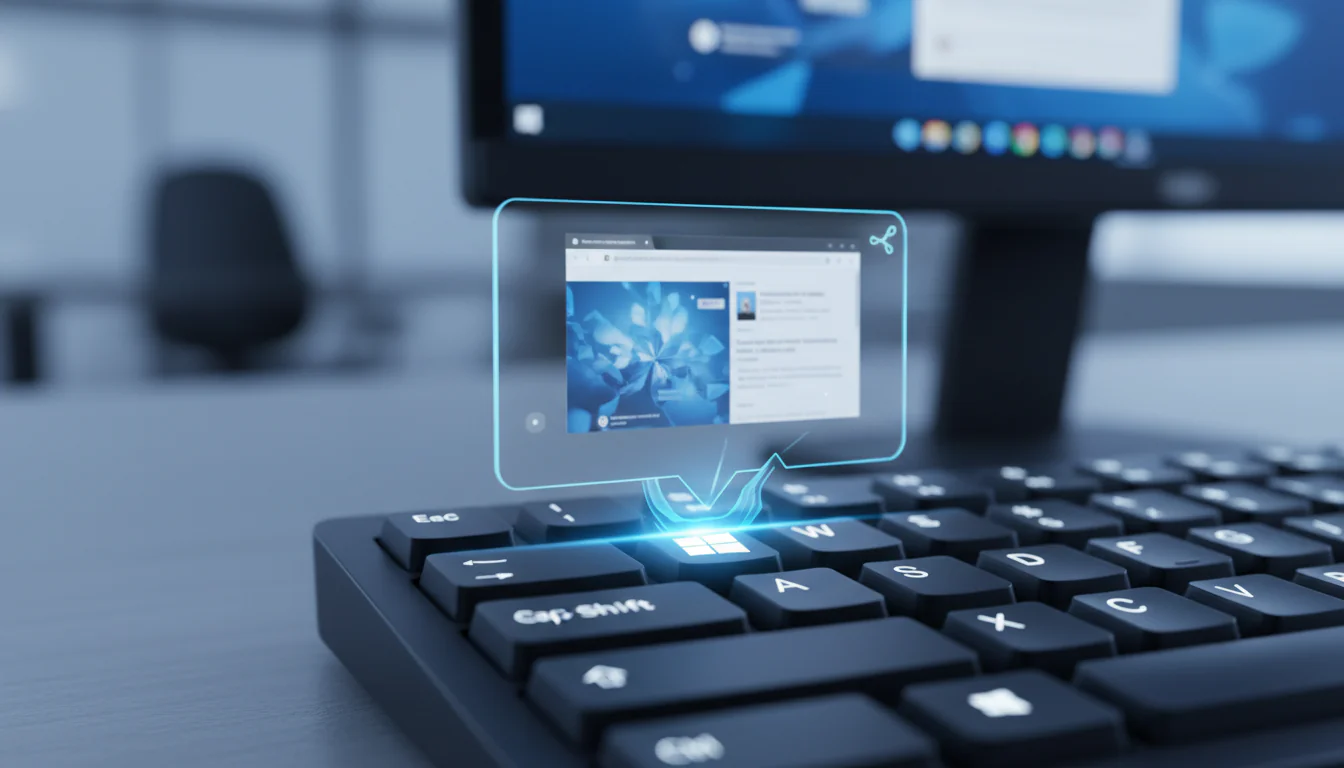 Windows Shift S: Capture Recortes de Tela Fácil e Rápido
