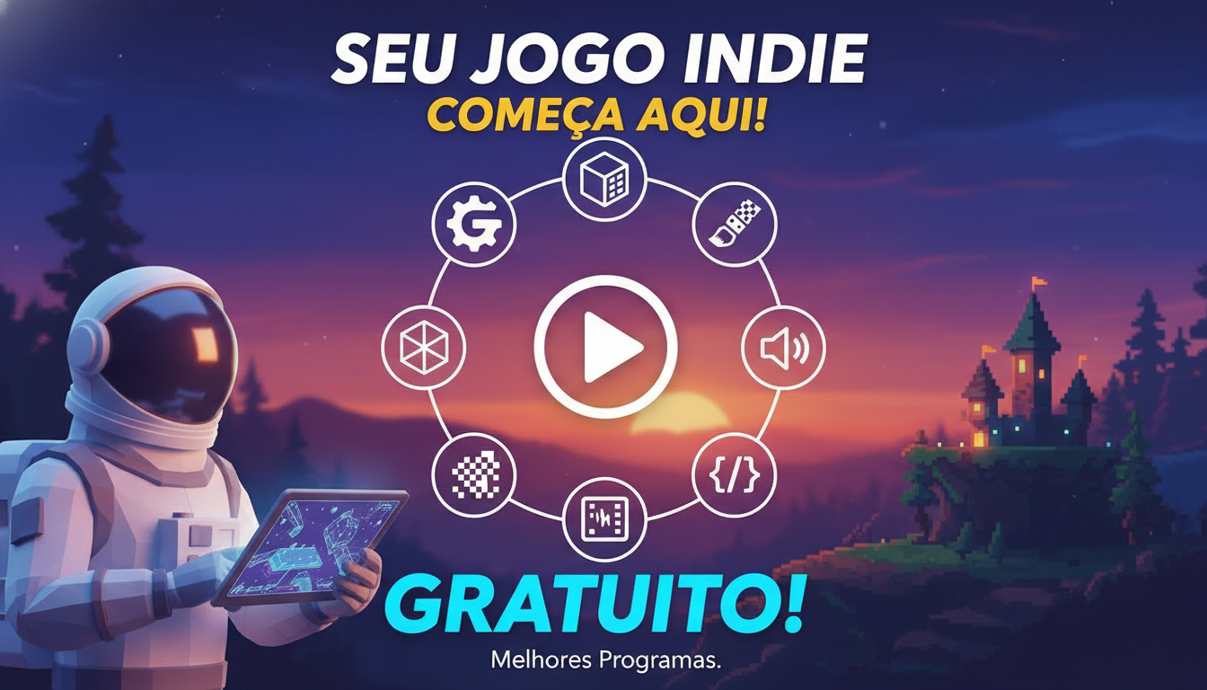 GRATUITO: Seu Jogo Indie Começa Aqui! Melhores Programas GRATUITO: Seu Jogo Indie Começa Aqui! Melhores Programas