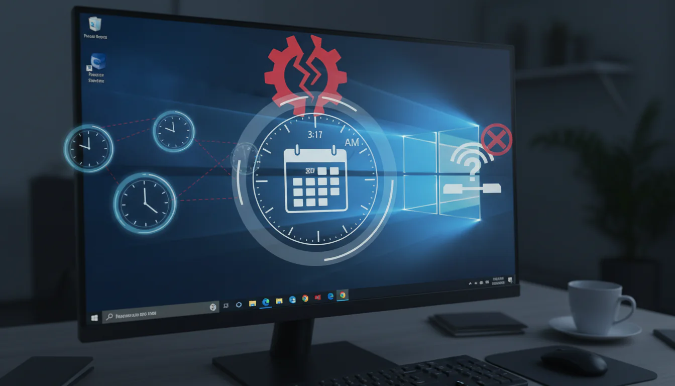 Windows Não Sincroniza o Horário? Soluções e Causas