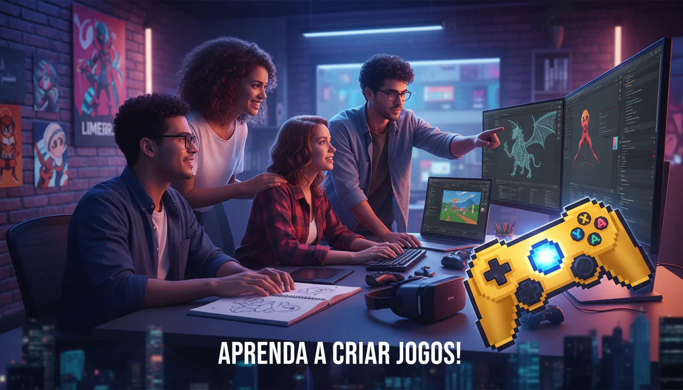 Curso Desenvolvimento de Jogos em Limeira: Aprenda a Criar Jogos!