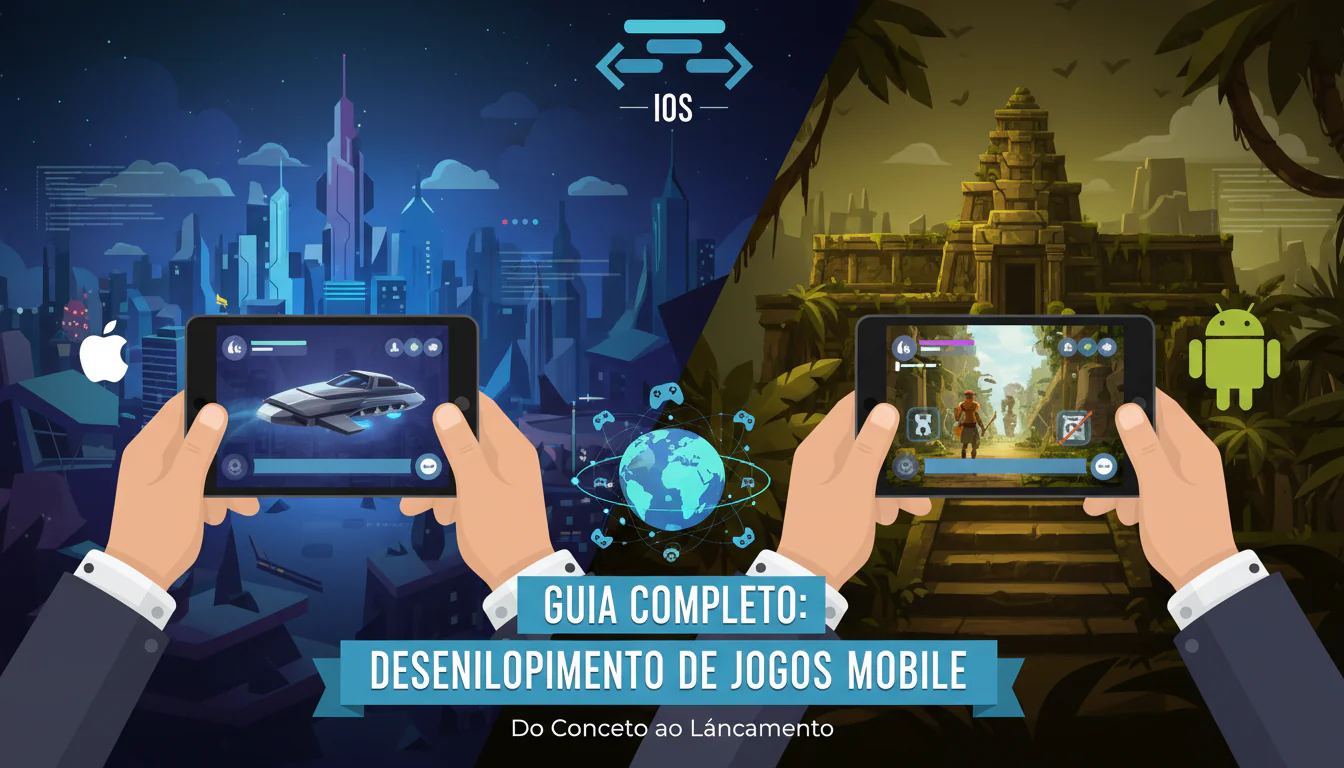 Guia Completo: Desenvolvimento de Jogos Mobile (iOS & Android)
