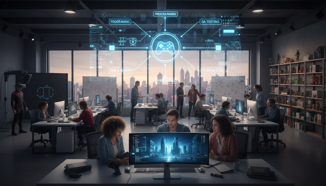 Mercado de Trabalho em Desenvolvimento de Jogos: Oportunidades e Carreiras