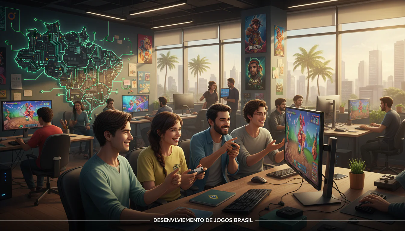 Desenvolvimento de Jogos no Brasil: Mercado, Desafios e Oportunidades Desenvolvimento de Jogos no Brasil: Mercado, Desafios e Oportunidades