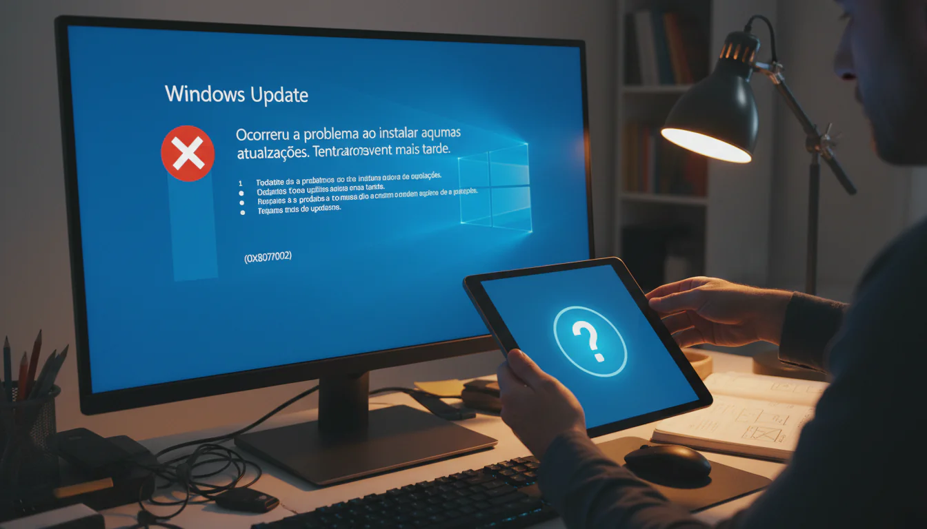 Windows Update Falhando? Guia para Solucionar Problemas!