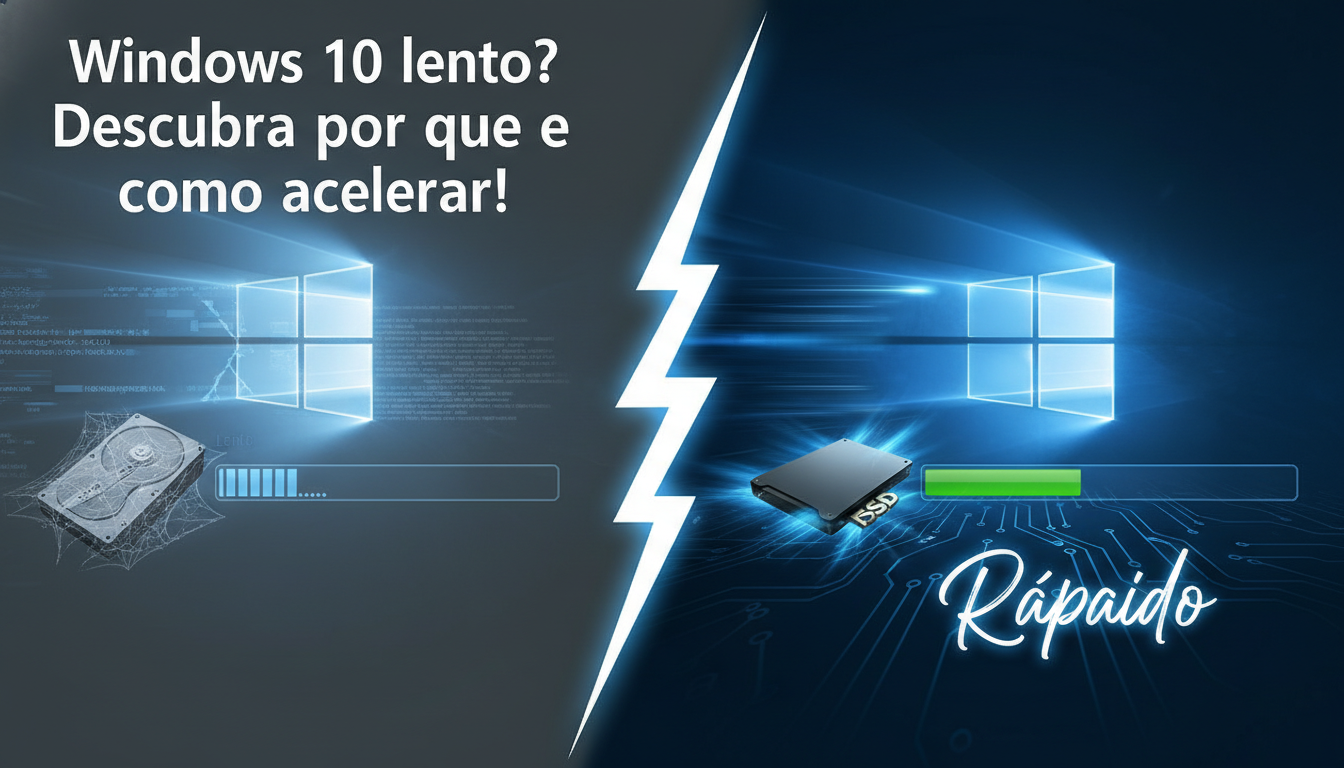 Windows 10 lento? Descubra por que e como acelerar!