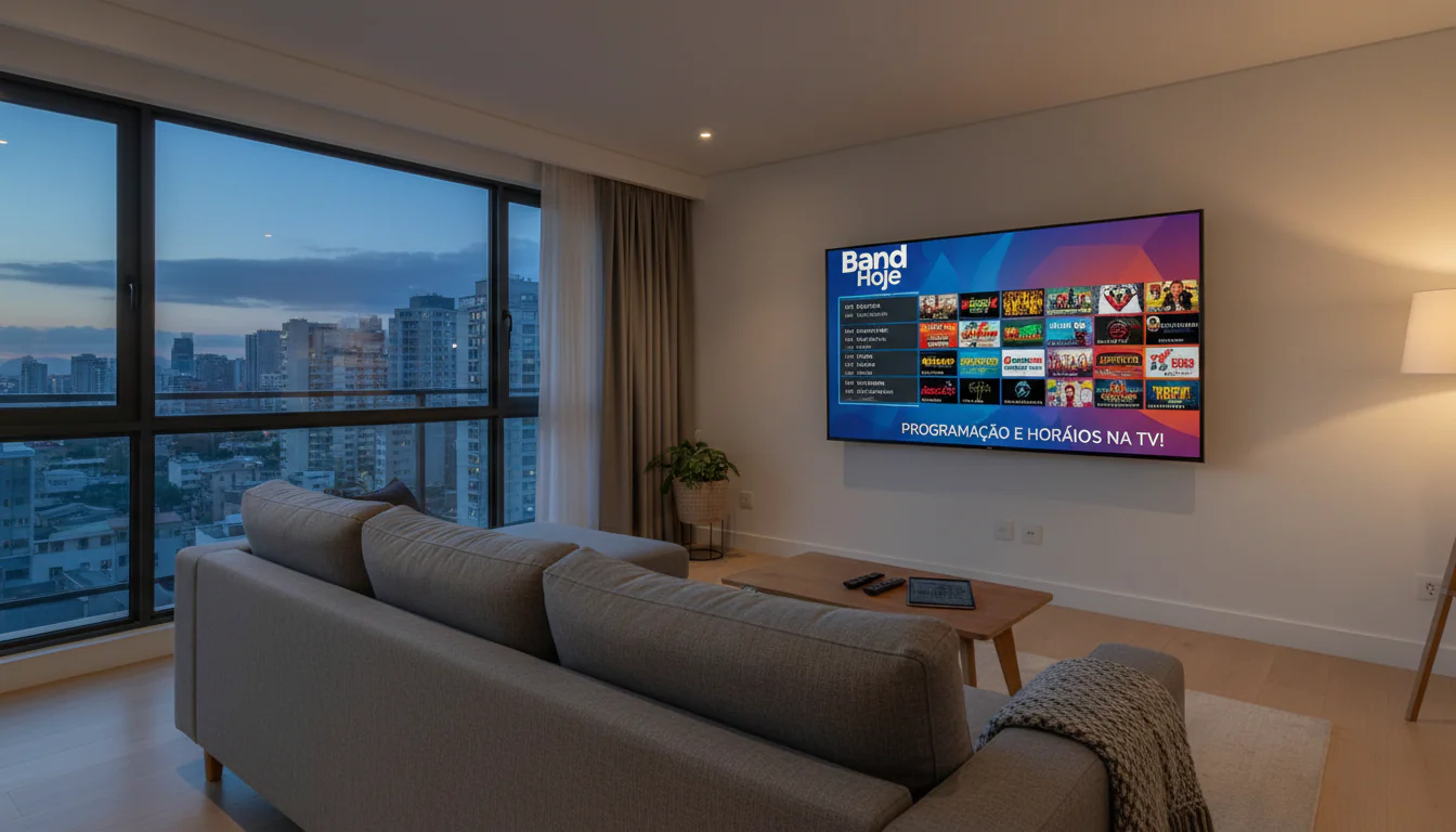 Band Hoje: Guia Completo da Programação e Horários na TV!