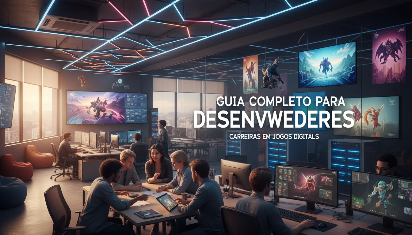 Carreiras em Jogos Digitais: Guia Completo para Desenvolvedores