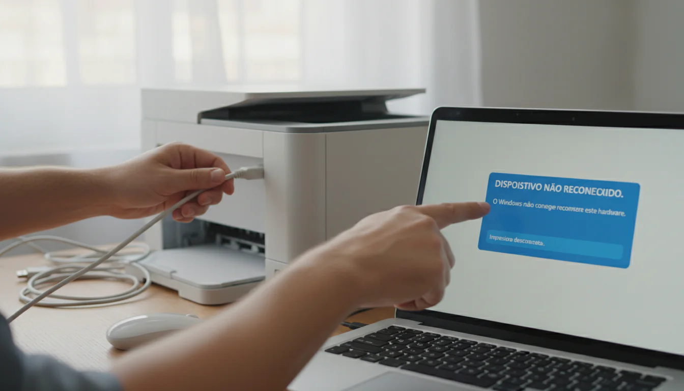 Windows Não Reconhece Impressora: Soluções Simples