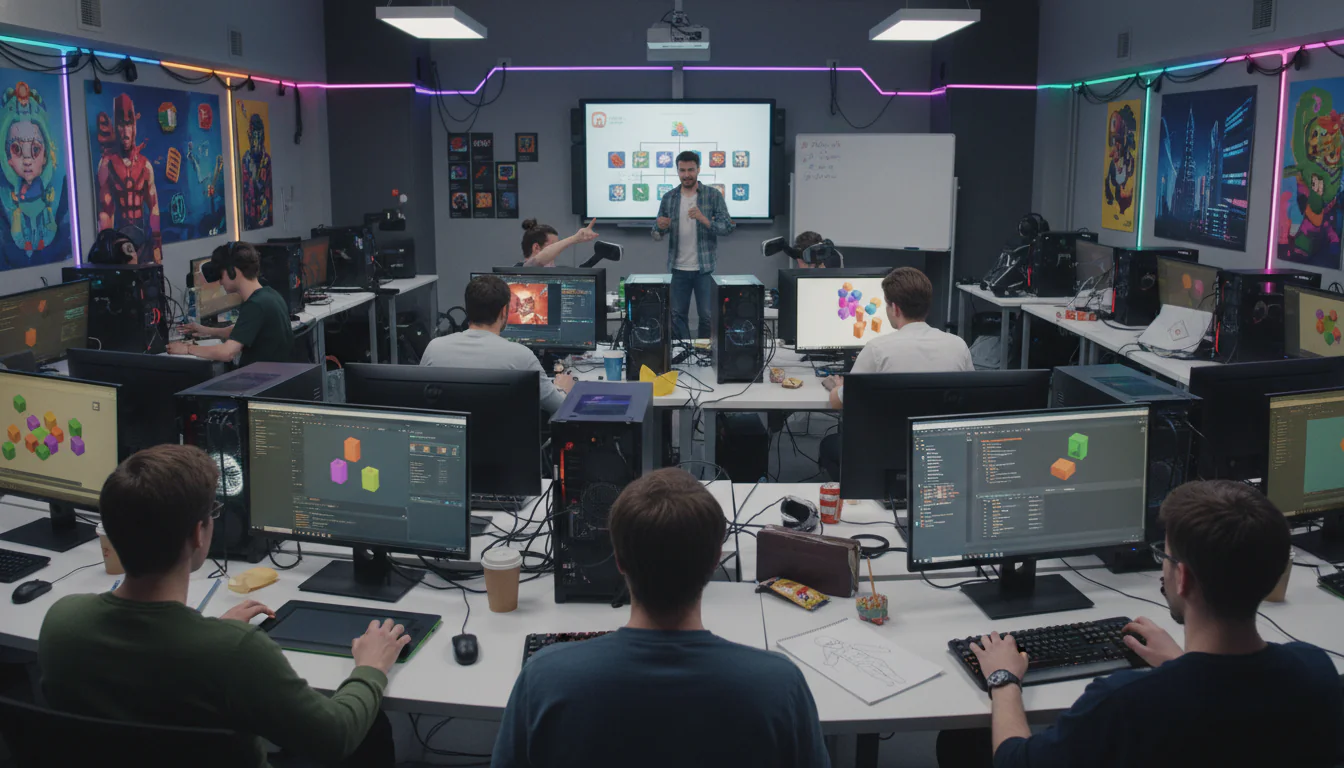 Curso Presencial de Desenvolvimento de Jogos: Aprenda e Crie!