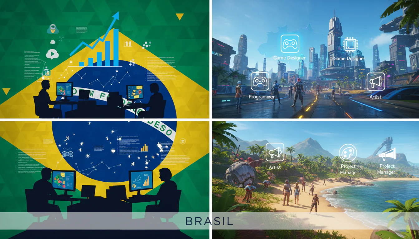 Desenvolvimento de Jogos: Salários e Oportunidades no Brasil