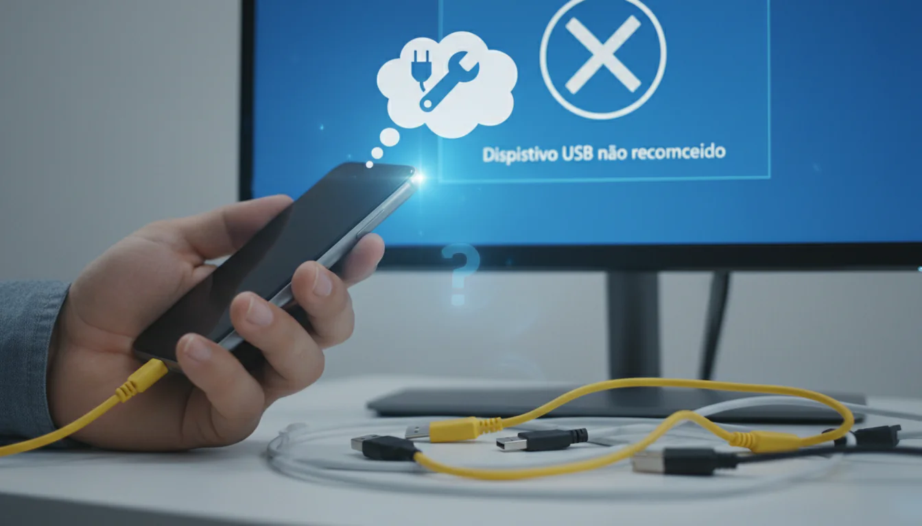 Windows não reconhece meu celular: Soluções rápidas!