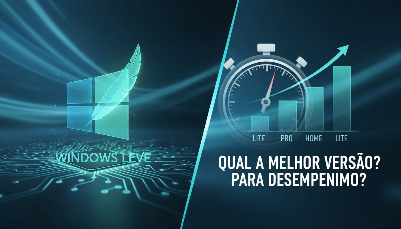 Windows Leve: Qual a Melhor Versão para Desempenho? Windows Leve: Qual a Melhor Versão para Desempenho?