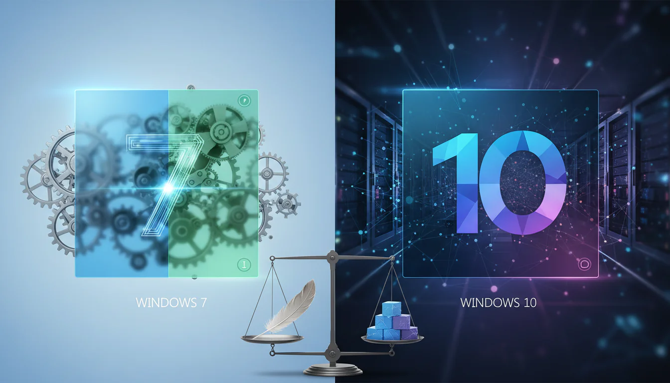 Windows 7 vs. 10: Qual o Mais Leve Para Seu PC? Windows 7 vs. 10: Qual o Mais Leve Para Seu PC?