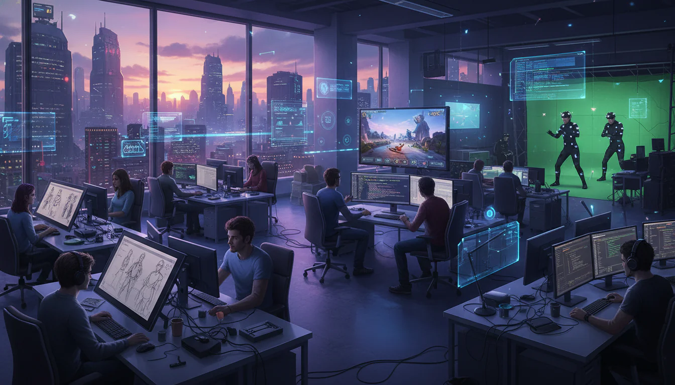 Com certeza! Aqui estão algumas opções de títulos para um artigo sobre como funciona o desenvolvimento de jogos eletrônicos, variando em estilo e foco: