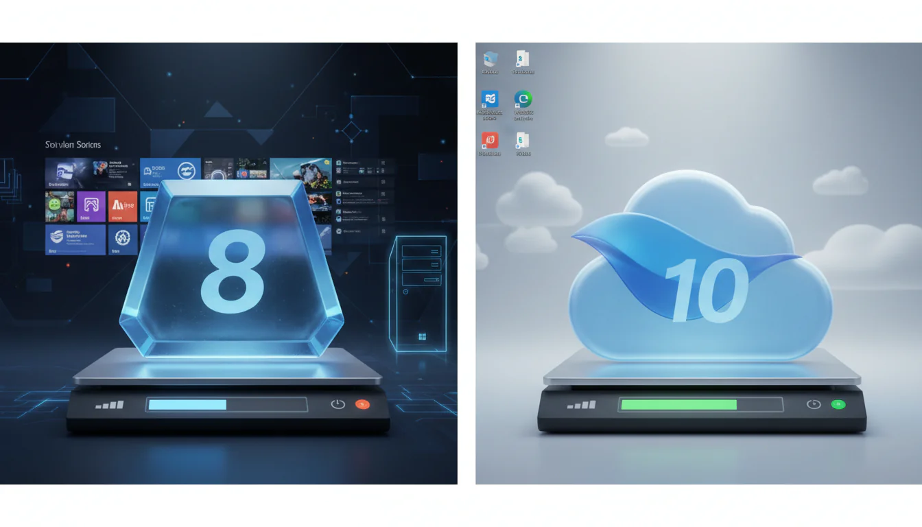 Windows 8 vs 10: Qual o Mais Leve Para Seu PC? Windows 8 vs 10: Qual o Mais Leve Para Seu PC?