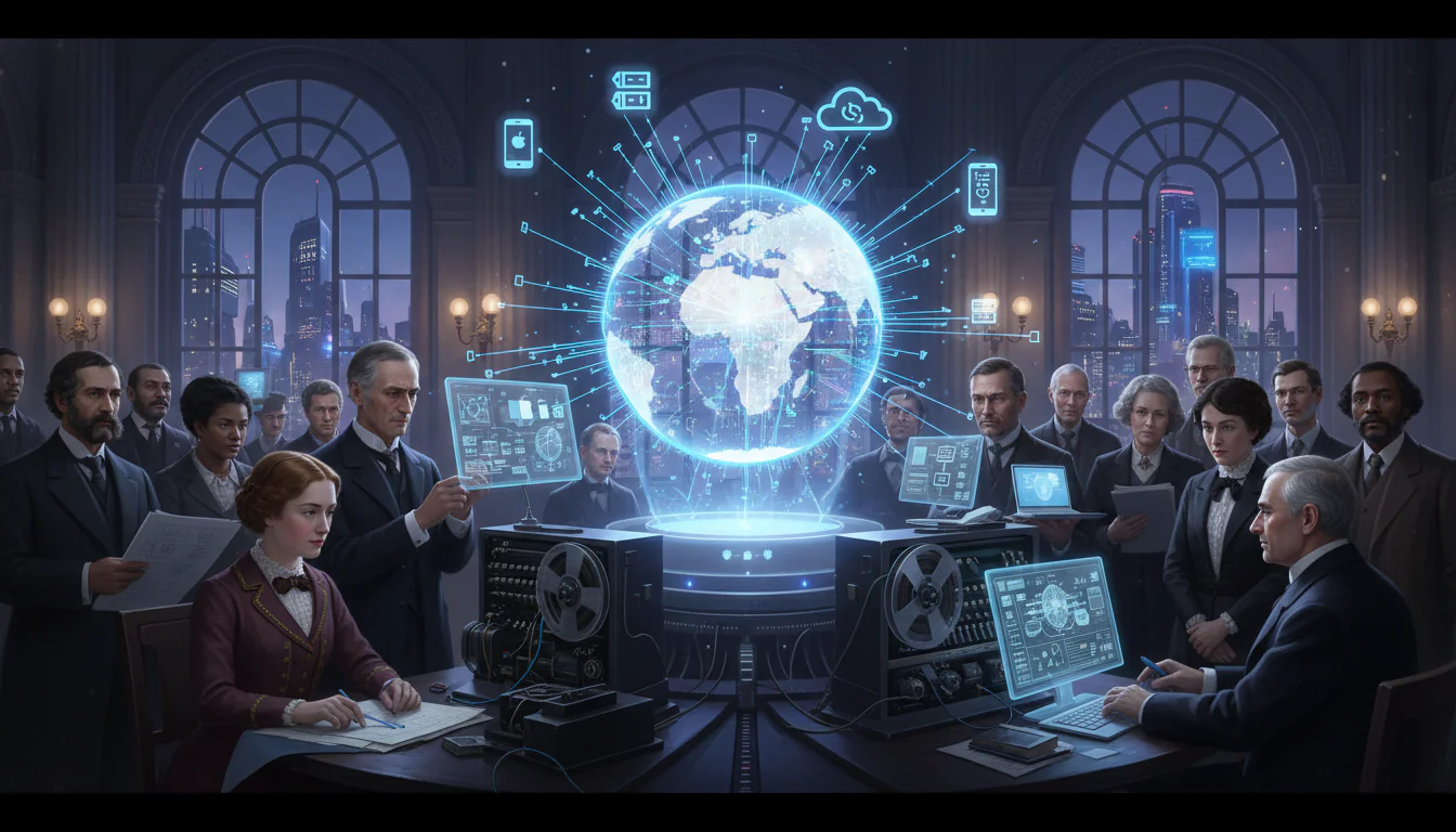 Pioneiros da Programação: Quem Fundou a Era Digital?