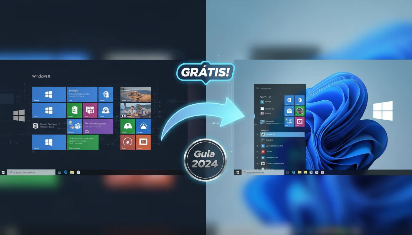 Windows 8 para Windows 10: Atualize Agora Grátis! (Guia 2024)