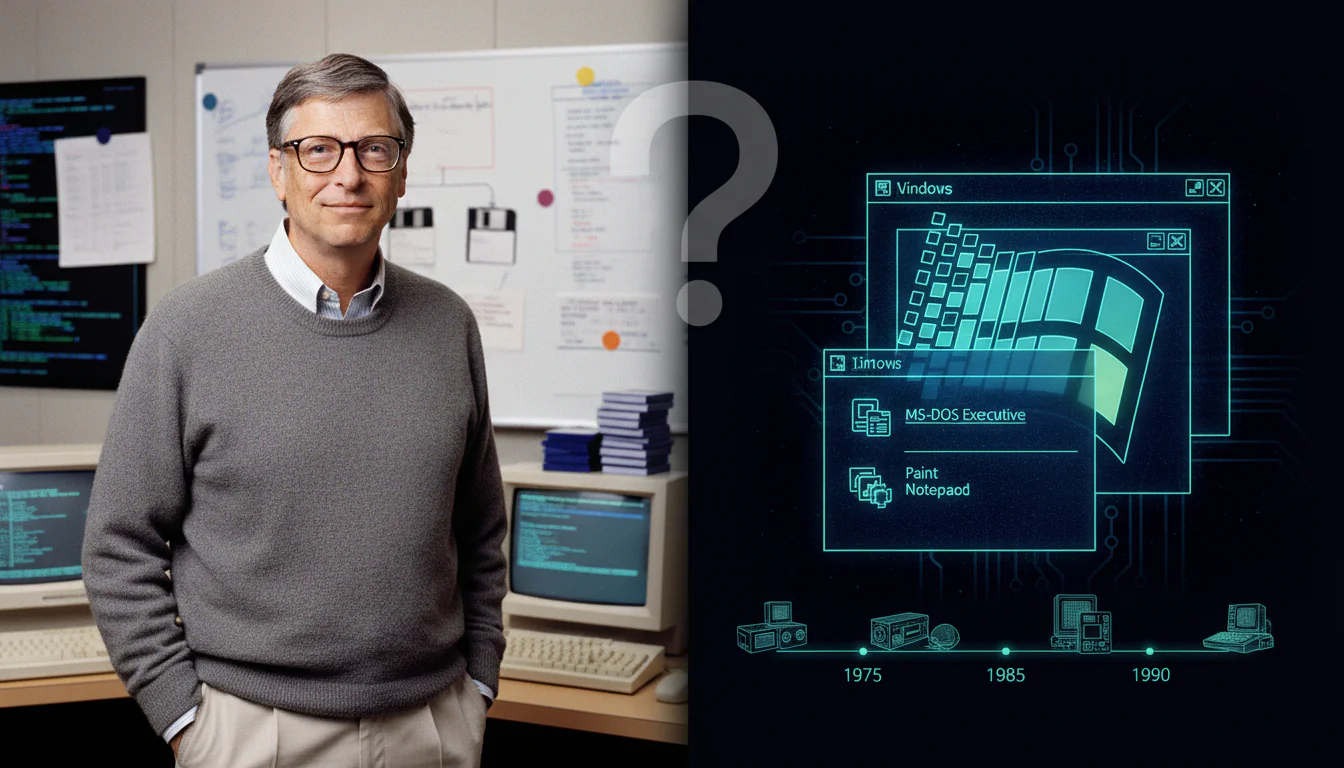 Bill Gates e a História da Criação do Windows: Quem Inventou?
