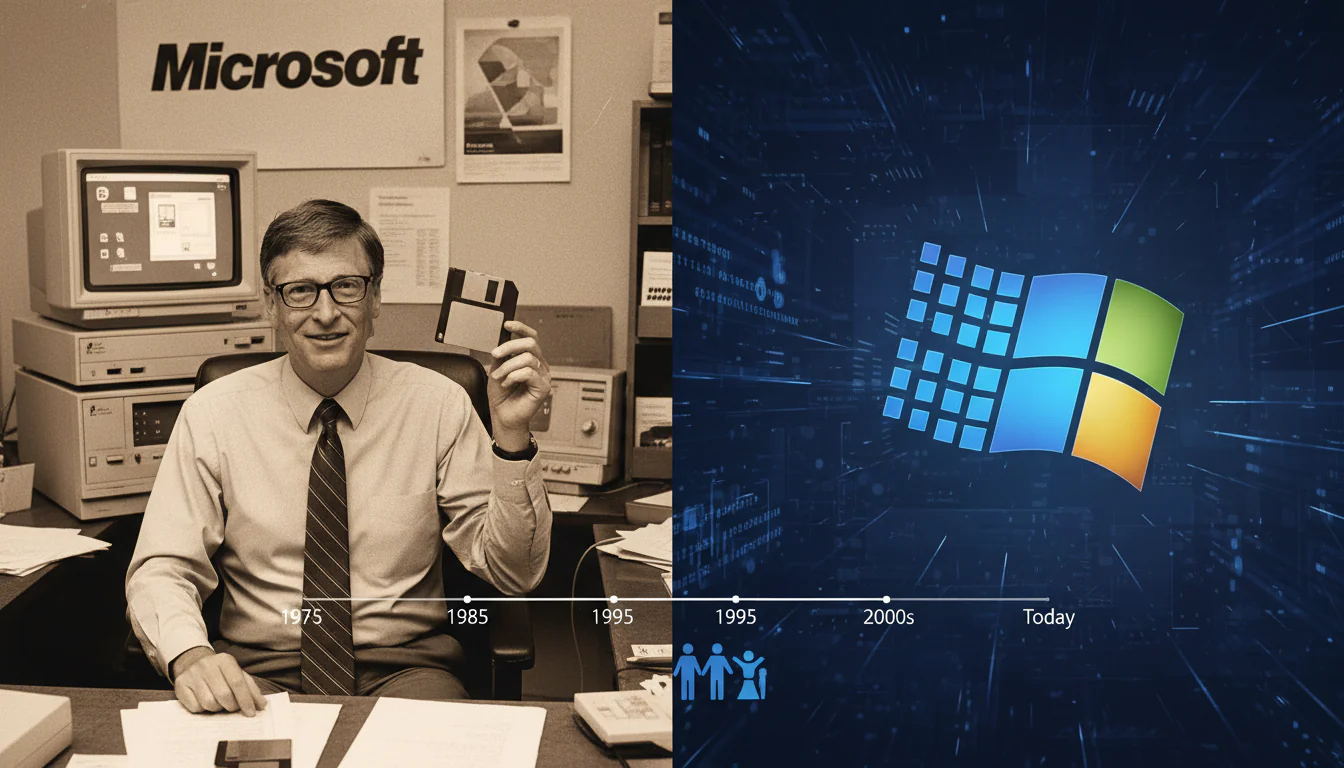 Quem Criou o Windows? A História da Microsoft e Bill Gates