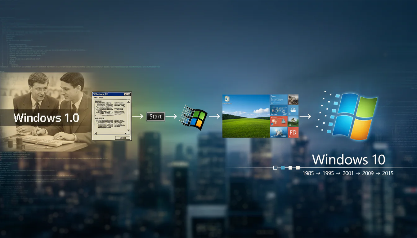 Quem criou o Windows 10? A História por Trás do Sistema