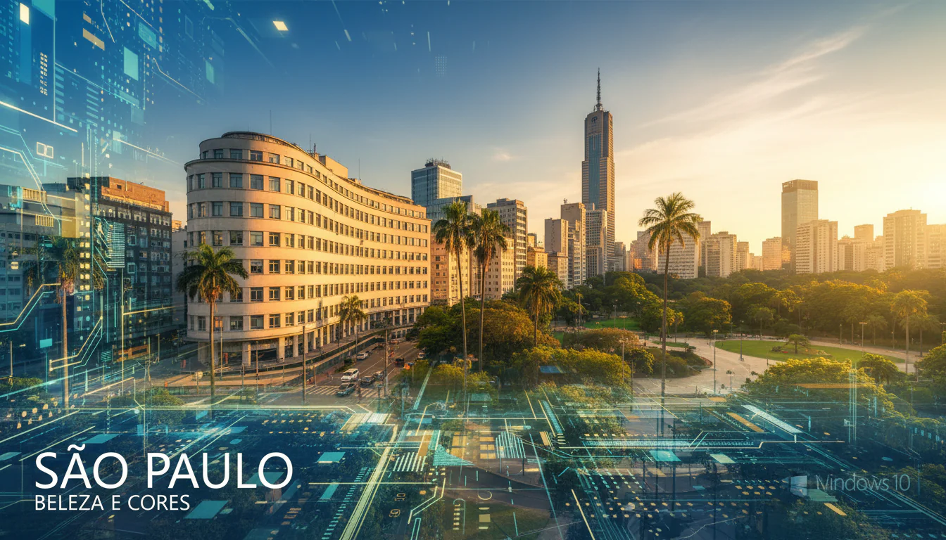 Tema de São Paulo no Windows 10: Beleza e Cores da Capital!