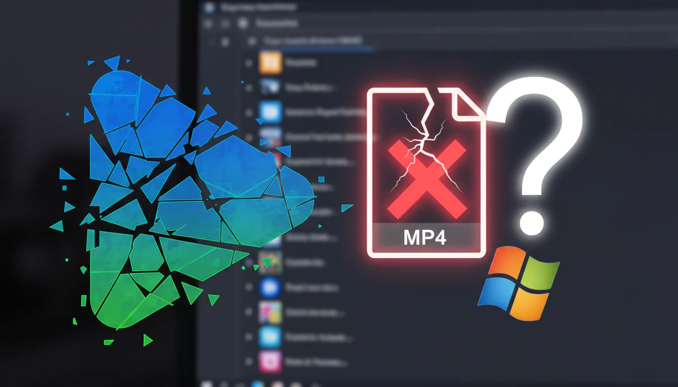 Windows Media Player Não Abre MP4? Giải Pháp!