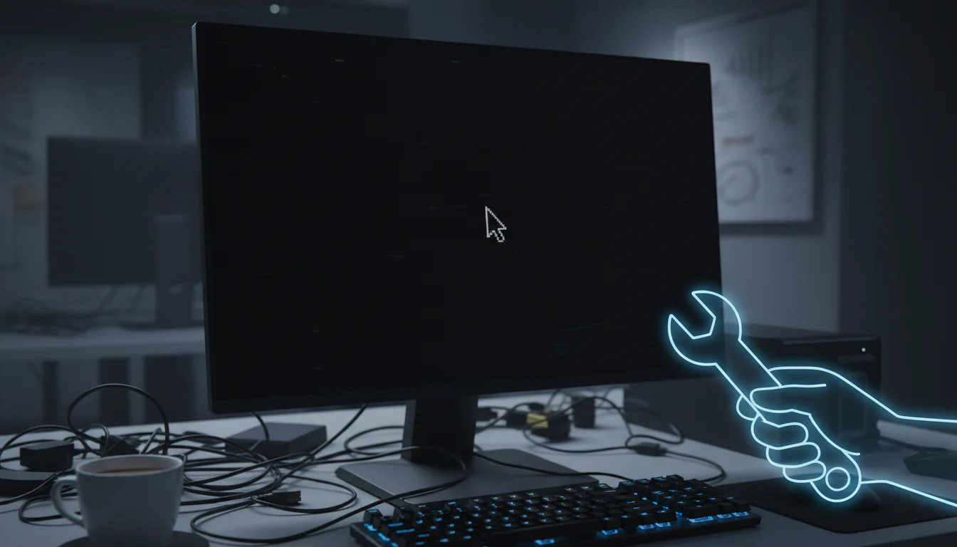 Tela Preta no Windows: Guia para Solução Rápida