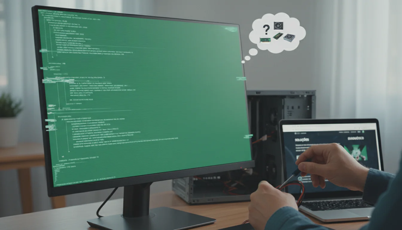 Tela Verde no Windows: Causas e Soluções Práticas