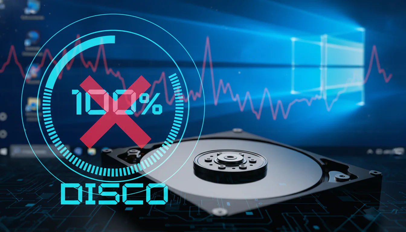 Windows Lento: Disco 100%? Veja Como Resolver!
