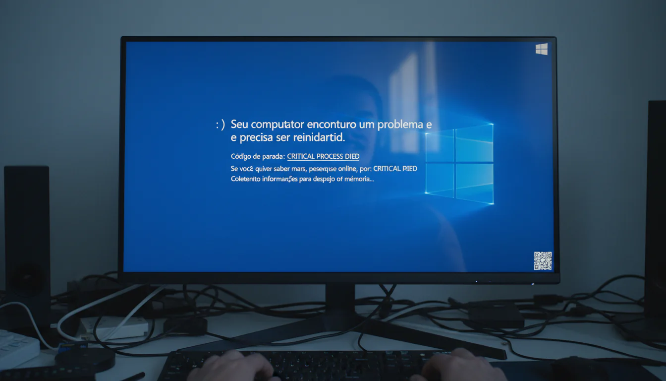 Tela Azul da Morte (BSOD) no Windows: Causas e Soluções Tela Azul da Morte (BSOD) no Windows: Causas e Soluções