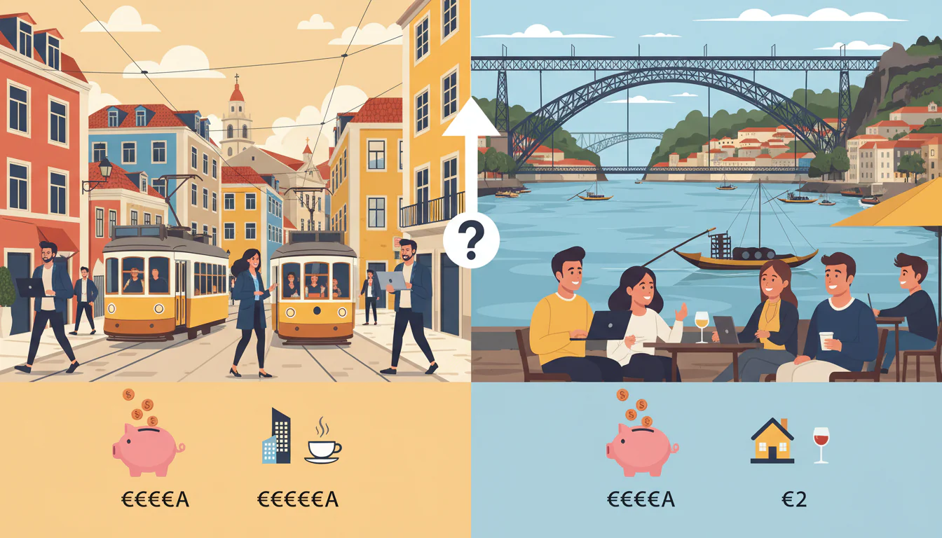 Custo de Vida: Lisboa vs. Porto para Profissionais de Tecnologia Custo de Vida: Lisboa vs. Porto para Profissionais de Tecnologia