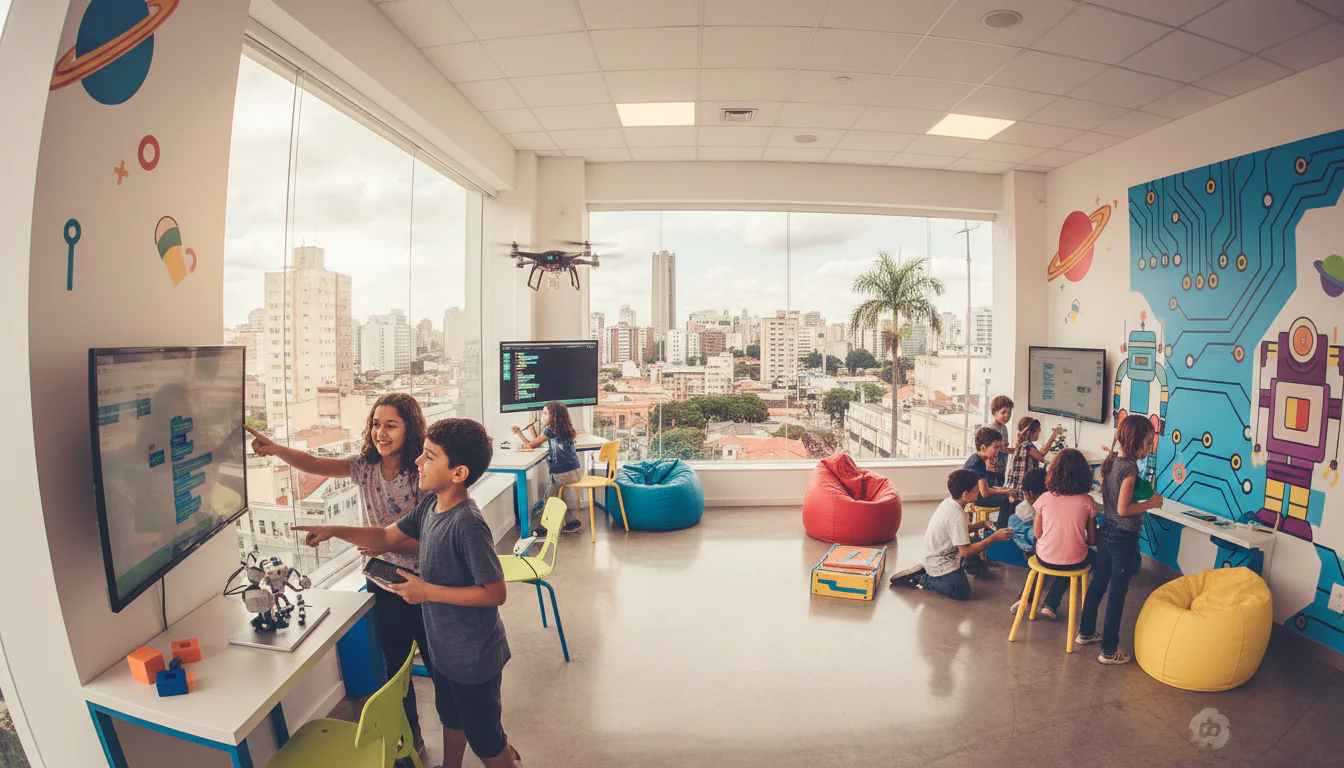 Programação para Crianças em SP: Desenvolva o Futuro!