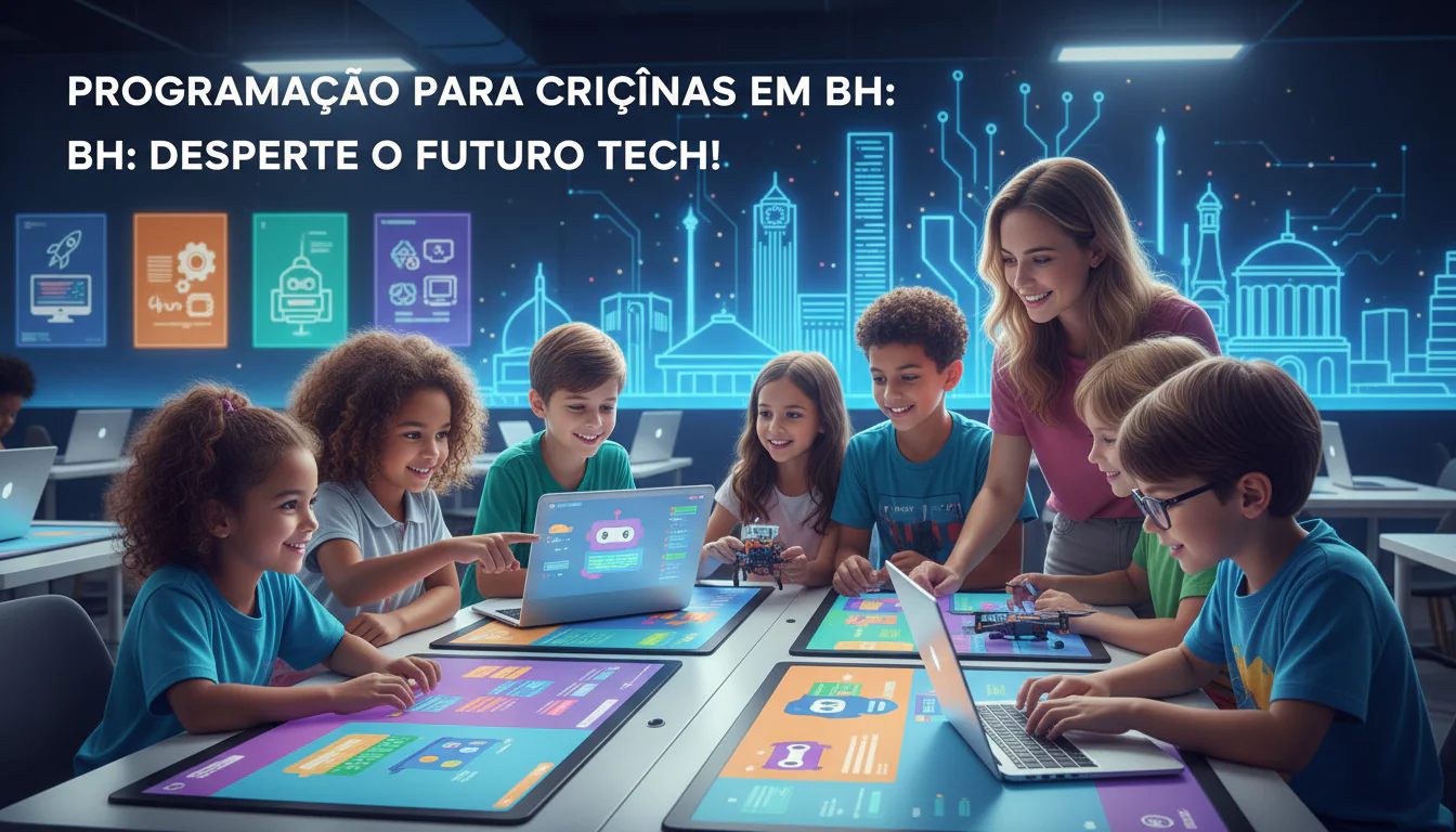 Programação para Crianças em BH: Desperte o Futuro Tech!