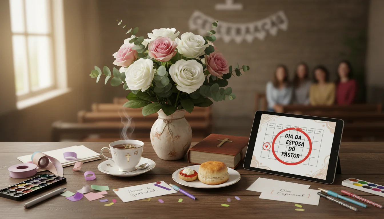 Ideias Criativas para Celebrar o Dia da Esposa do Pastor com Programação Especial Ideias Criativas para Celebrar o Dia da Esposa do Pastor com Programação Especial