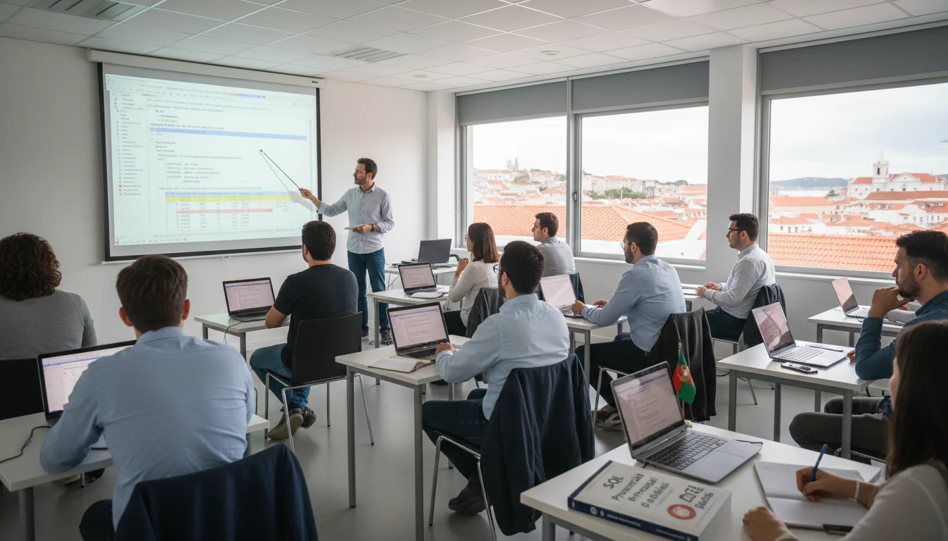 SQL Presencial em Portugal: Domine a Linguagem de Dados