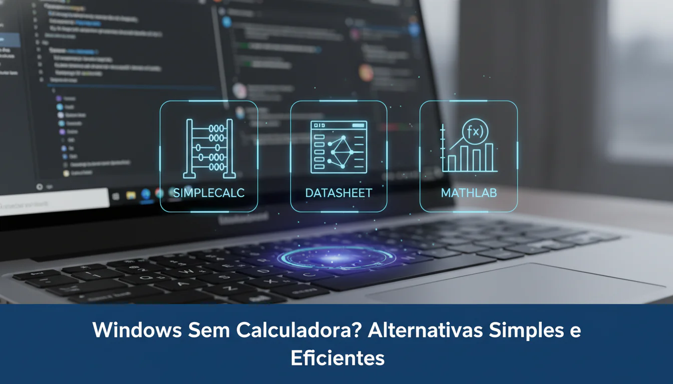 Windows Sem Calculadora? Alternativas Simples e Eficientes