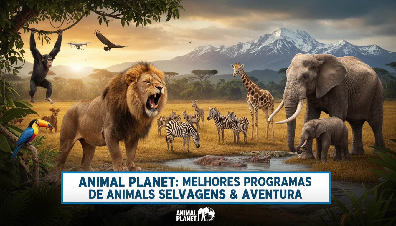 Animal Planet: Melhores Programas de Animais Selvagens & Aventura