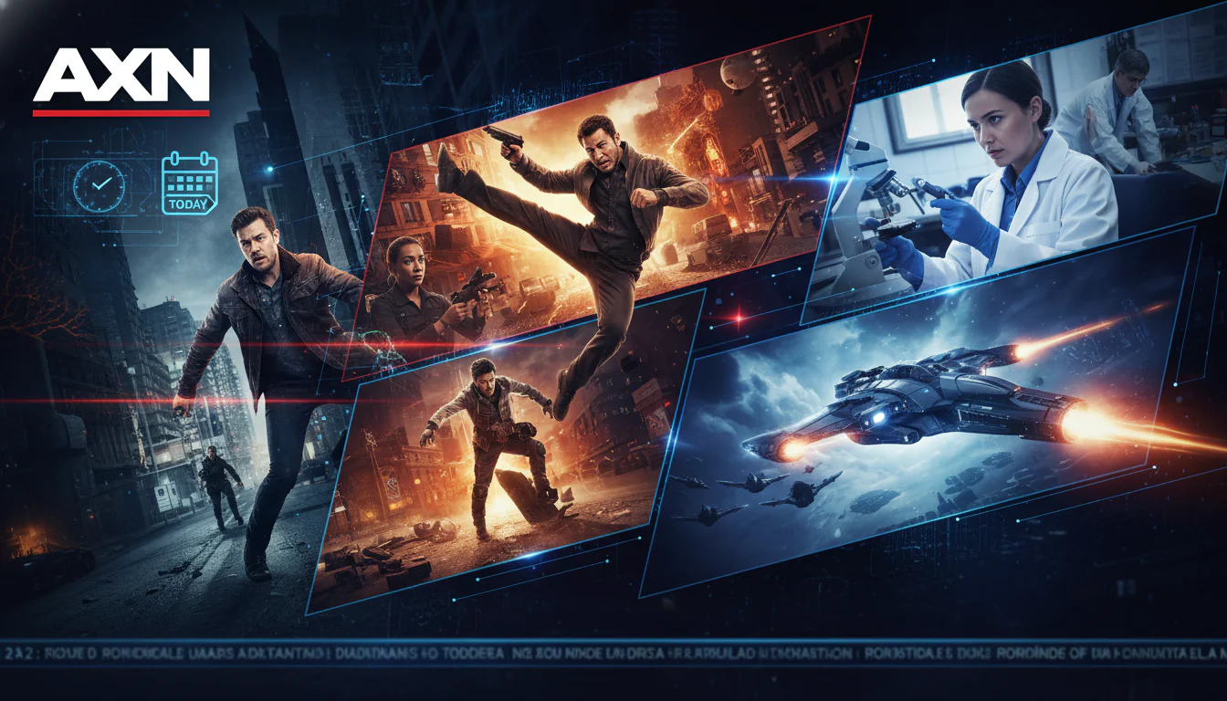 AXN: Guia Completo de Programação e Dicas Imperdíveis Hoje